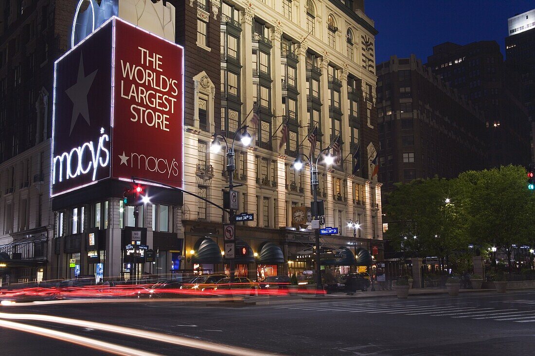 Macy's Store in Midtown Manhattan, New York City, New York, United States of America, North America