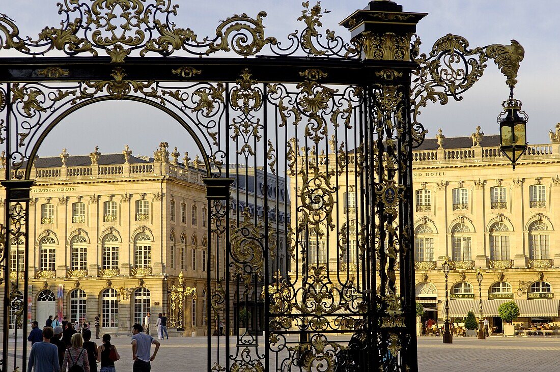 Place Stanislas, formerly Place Royale, built by Stanislas Leszczynski, King of Poland in the 18th century, UNESCO World Heritage Site, Nancy, Meurthe et Moselle, Lorraine, France, Europe