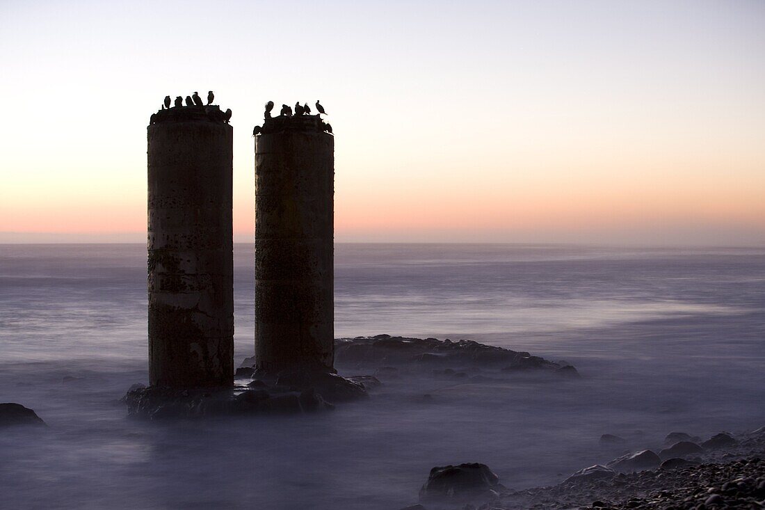 Skeleton Coast Park coastline, Namibia, Africa