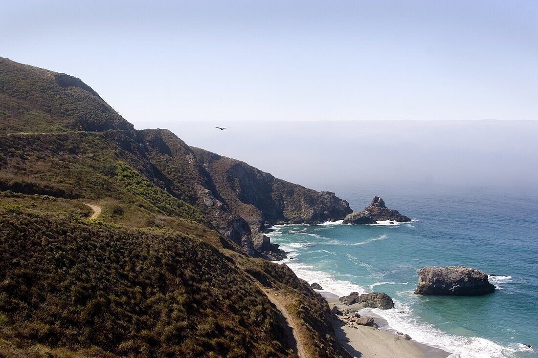Monterey County, Big Sur Highway No. 1 south of Carmel, California, United States of America, North America
