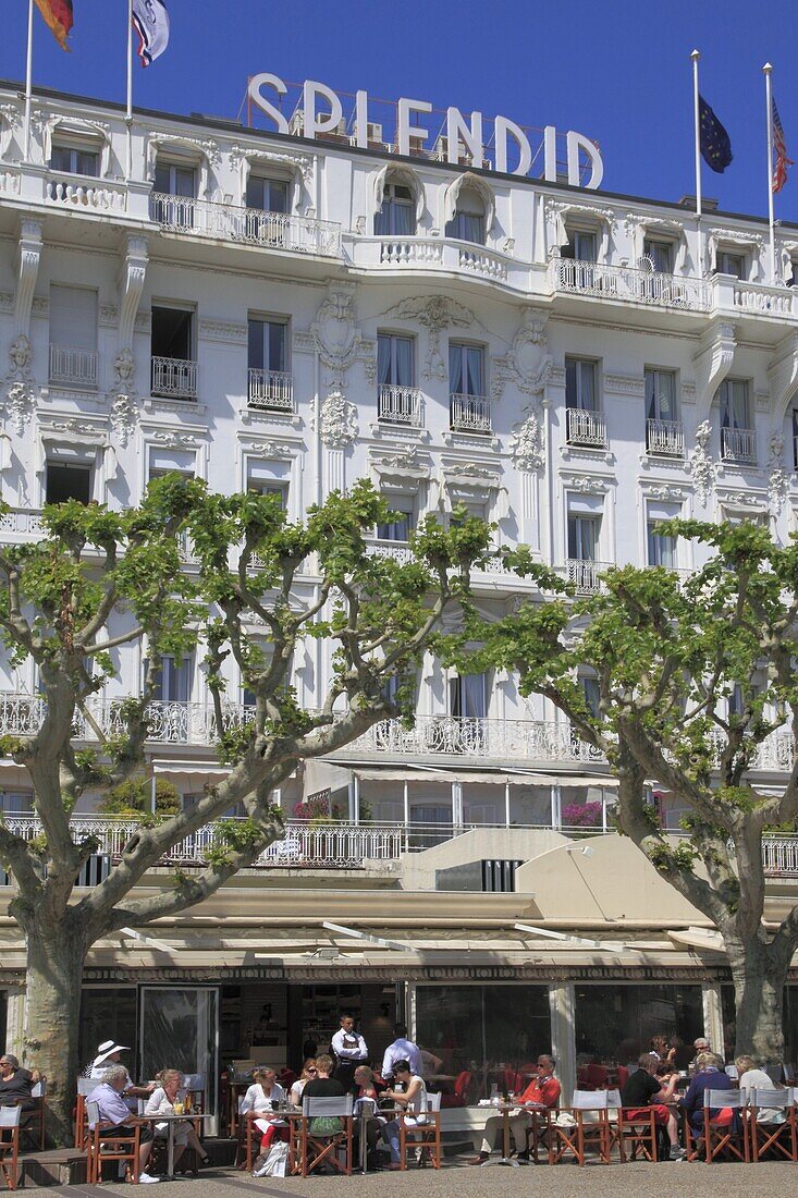 Hotel Splendid, Cannes, Alpes Maritimes, Provence, Cote d'Azur, French Riviera, France, Europe