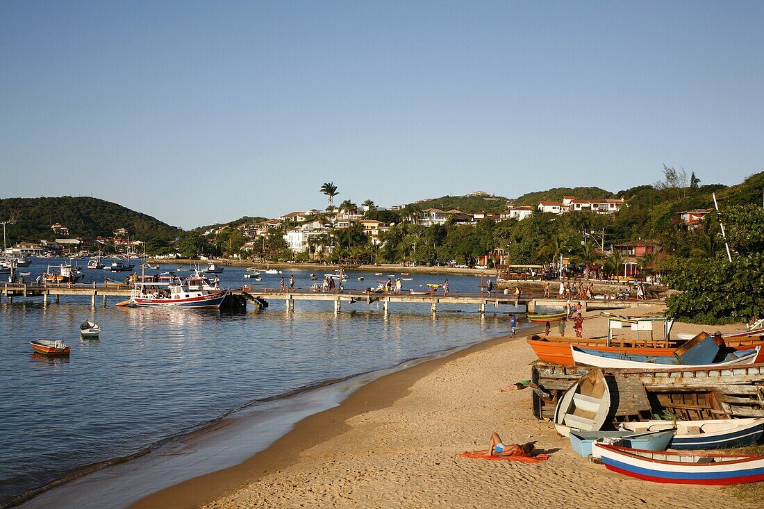 Canto Beach, Buzios, Rio de Janeiro State, Brazil, South America