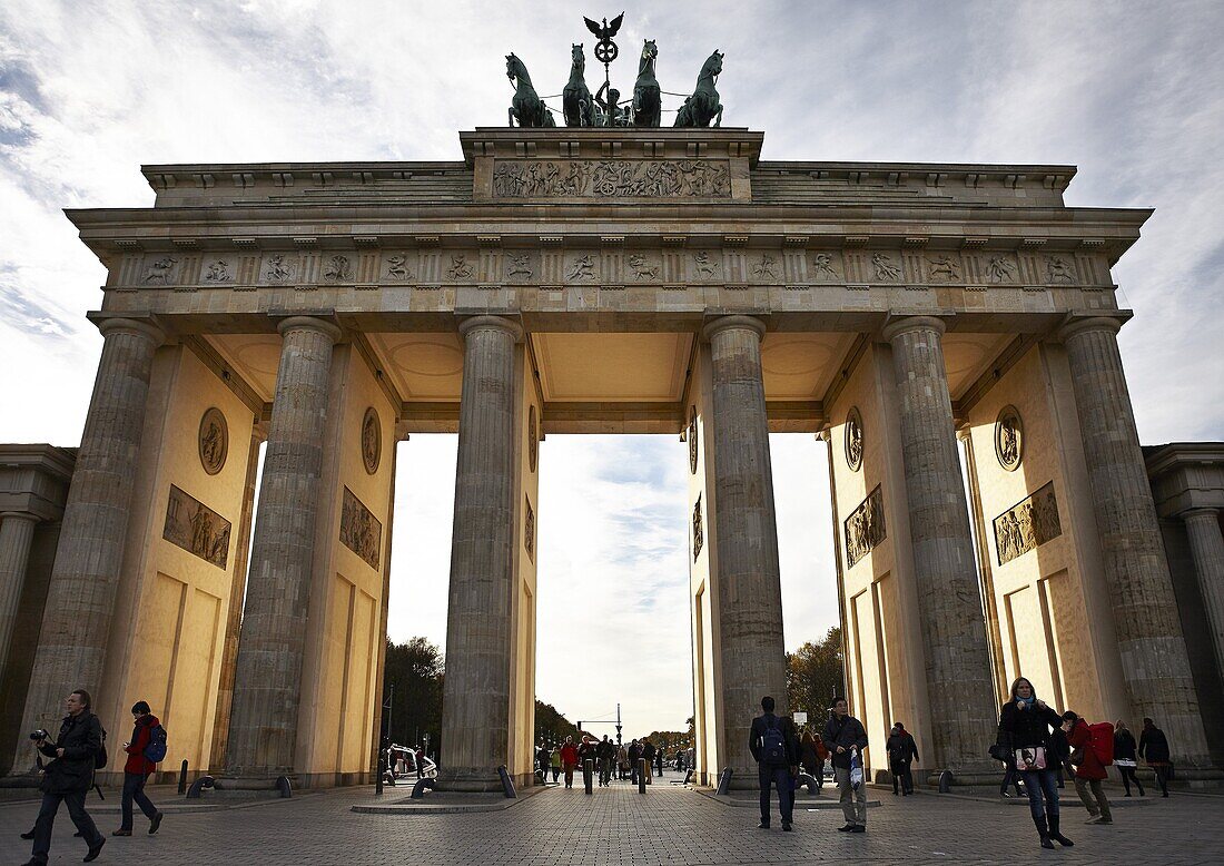 Brandenburg Gate, Berlin, Germany, Europe