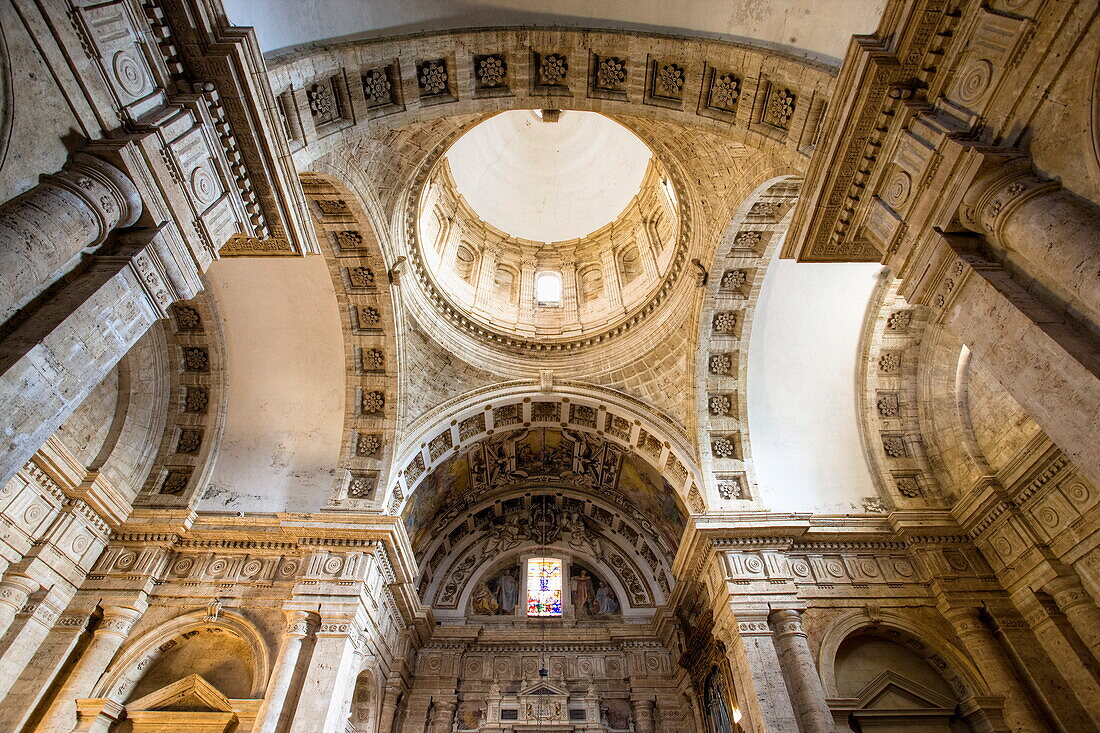 Interior of the church of San Biagio, Montepulciuano, Tuscany, Italy, Europe