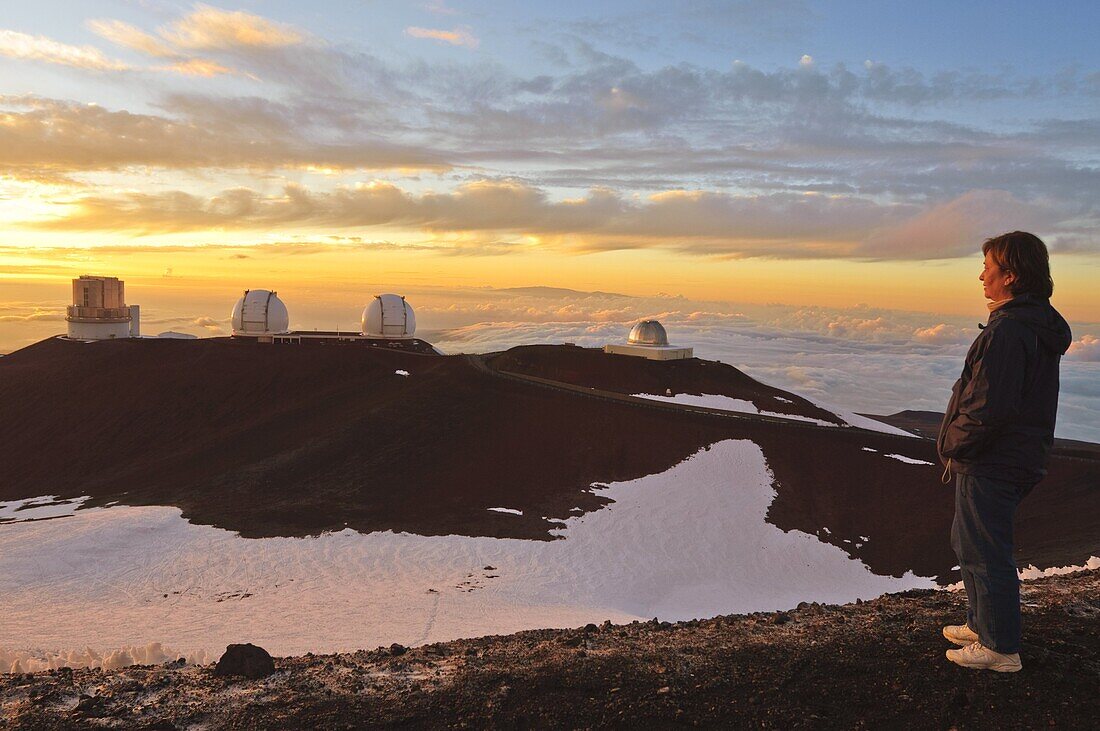 Observatory, Mauna Kea, Big Island, Hawaii, United States of America, North America