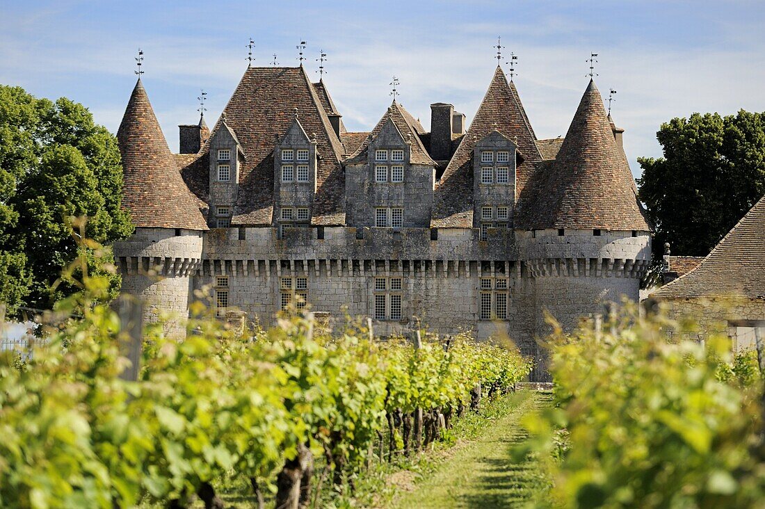 Chateau de Monbazillac, Monbazillac, Dordogne, France, Europe