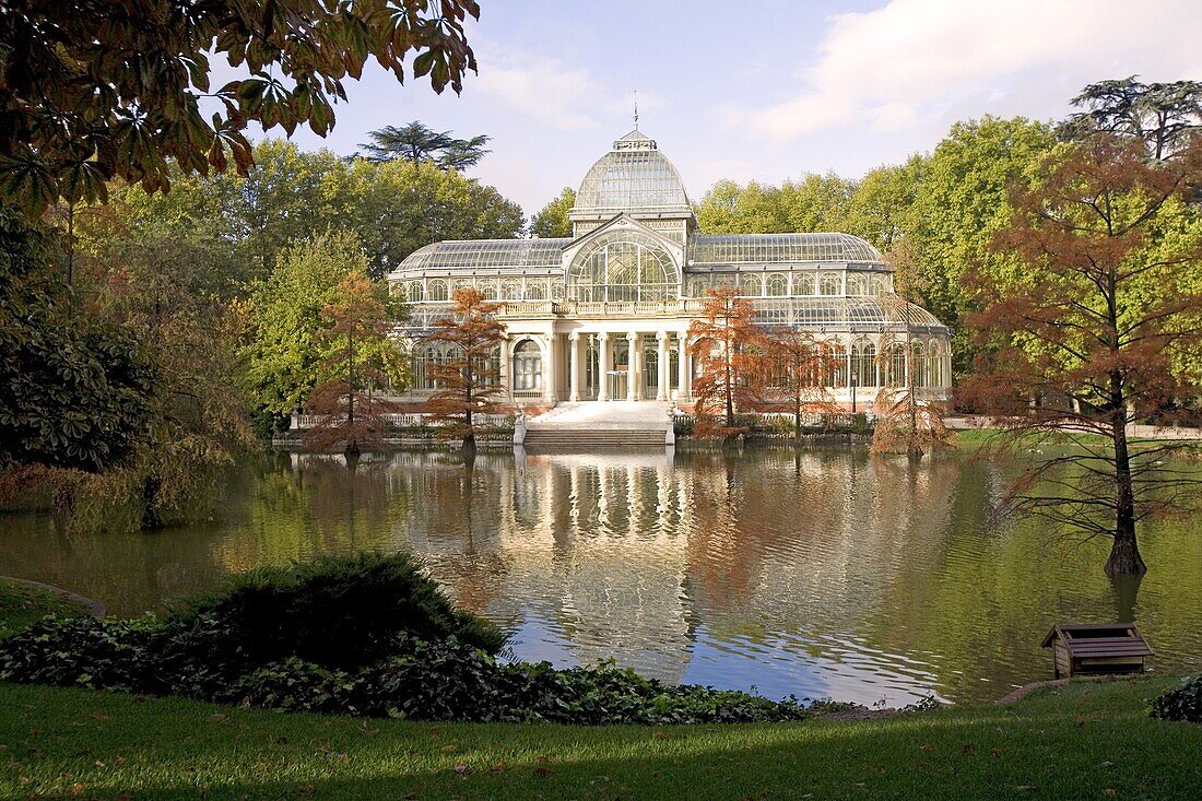 Crystal Palace, Retiro Park, Madrid, Spain, Europe