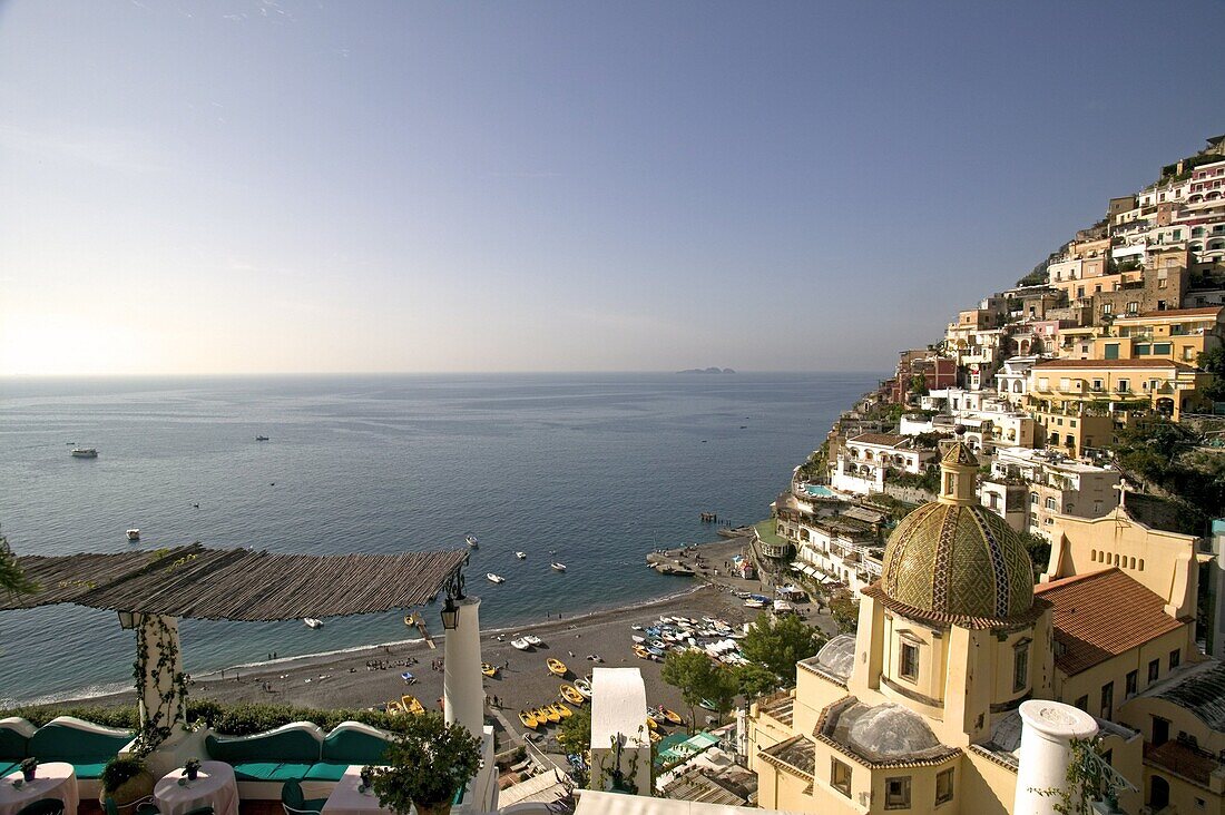 Positano, Amalfi coast, UNESCO World Heritage Site, Campania, Italy, Europe