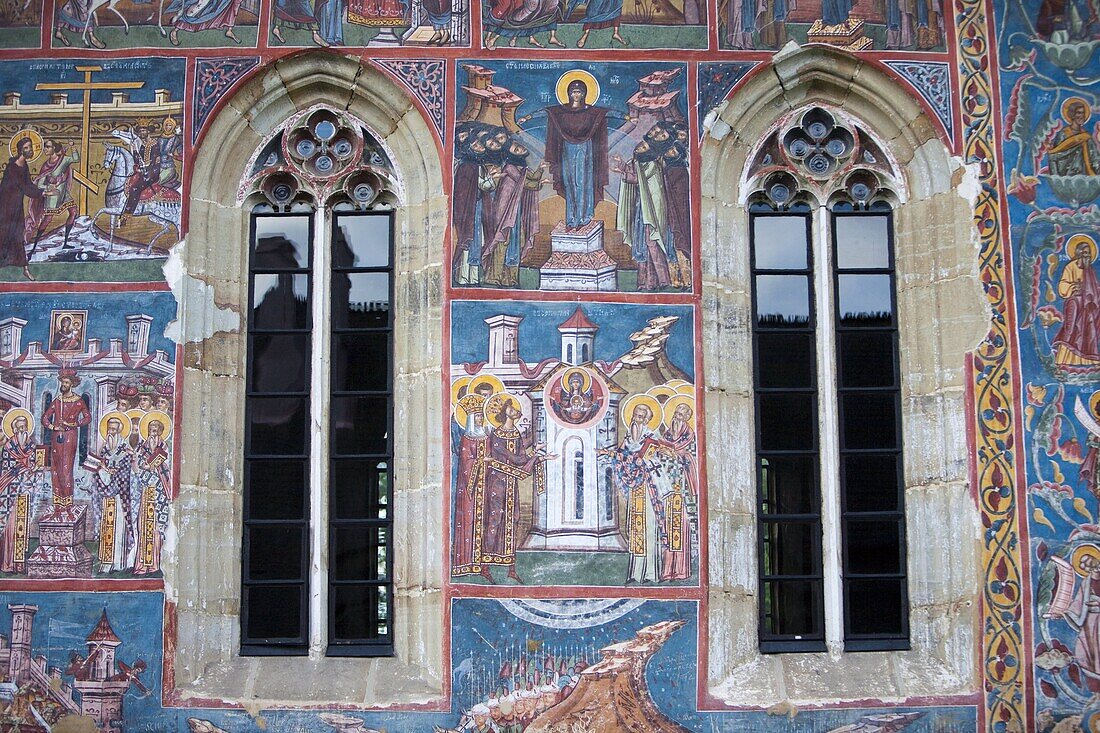 Moldovita Monastery, UNESCO World Heritage Site, Bucovina, Romania, Europe