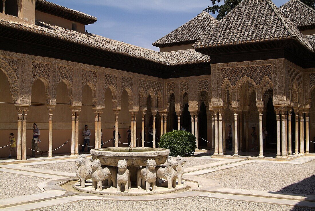 Alhambra, UNESCO World Heritage Site, Granada, Andalusia, Spain, Europe