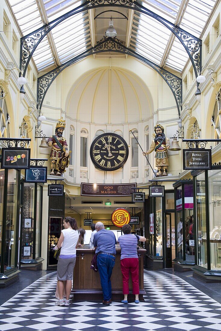 Royal Arcade Shopping Mall, Melbourne, Victoria, Australia, Pacific