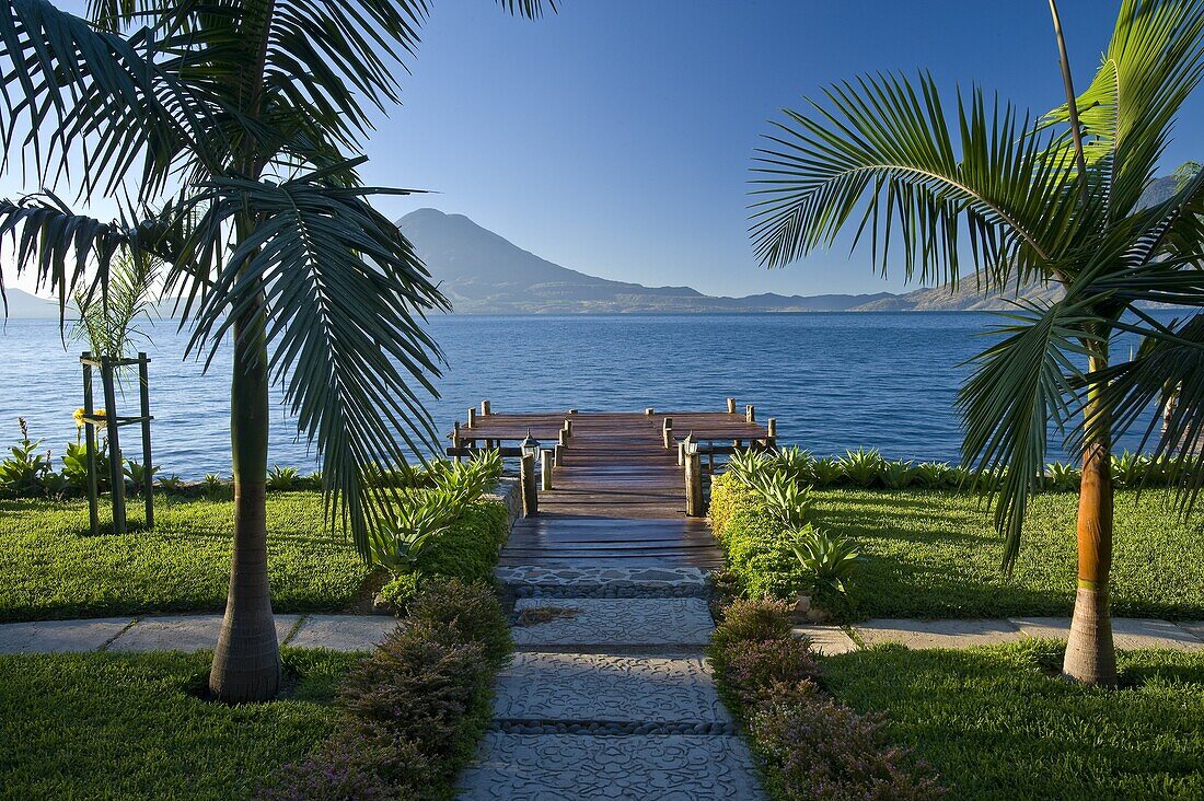 Santa Cruz La Laguna, Lake Atitlan, Western Highlands, Guatemala, Central America