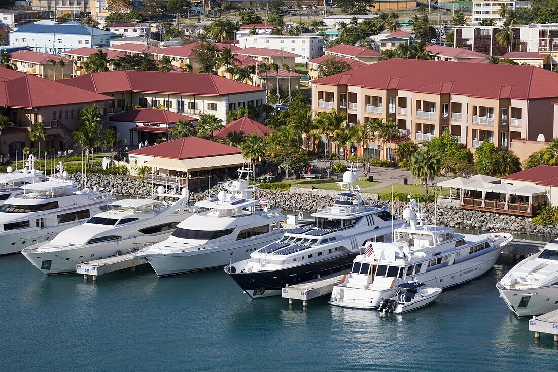Yacht Haven Grande Marina, Charlotte Amalie, St. Thomas Island, U.S. Virgin Islands, West Indies, Caribbean, Central America