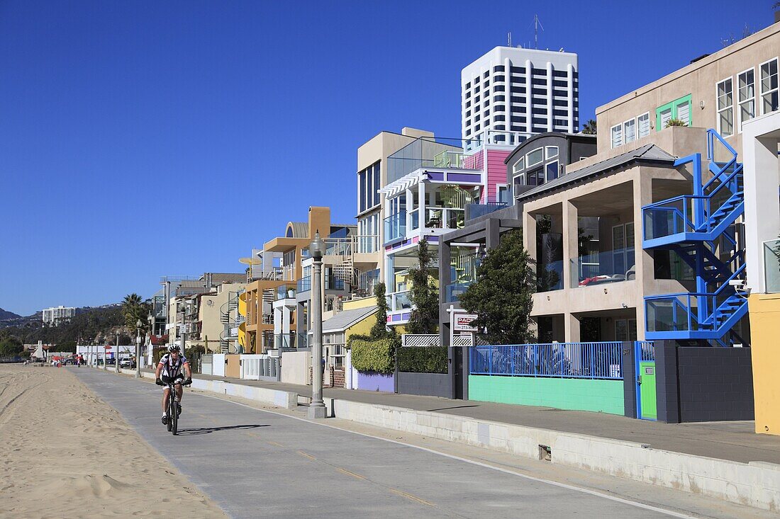 The Strand, Beach Houses, Santa Monica, Los Angeles, California, United States of America, North America