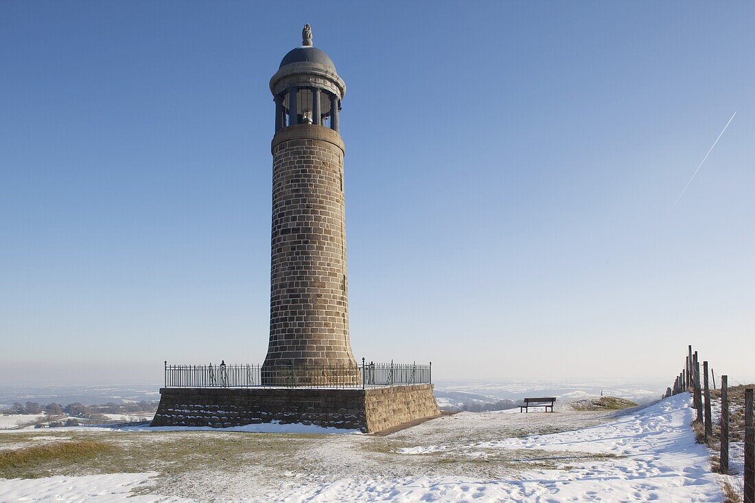 Memorial Stand, Crich, Derbyshire, England, United Kingdom, Europe