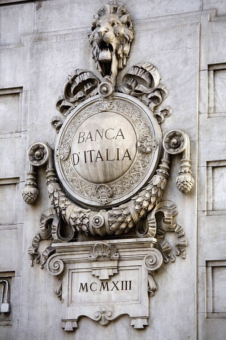 Banca d'Italia, Milan, Lombardy, Italy, Europe