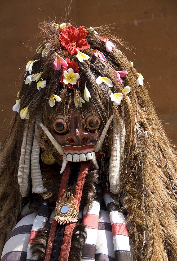 Barong dancer, Batubulan village, Bali, Indonesia, Southeast Asia, Asia