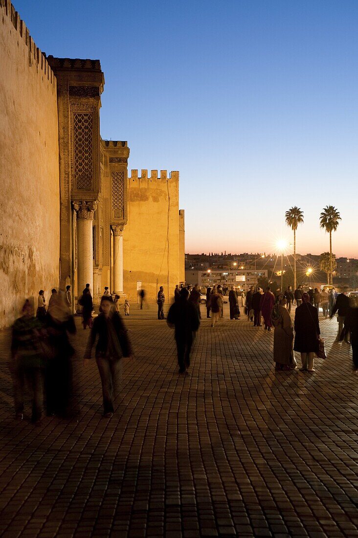 Bab el Mansour, Meknes, Morocco, North Africa, Africa
