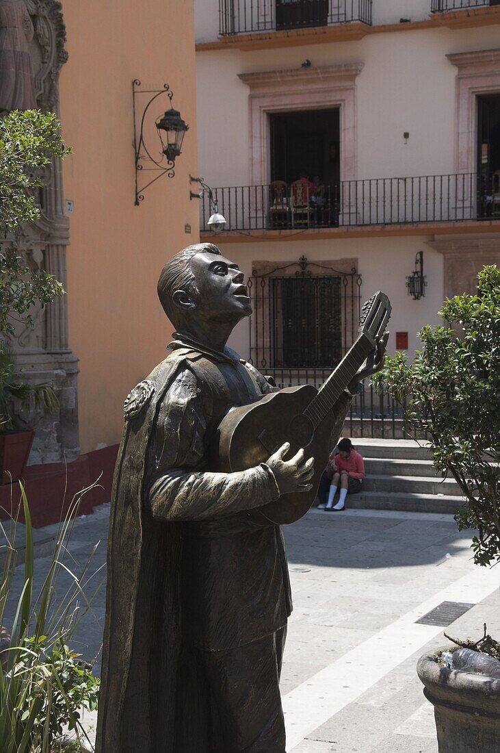 Church of  Iglesia de San Diego in Guanajuato, a UNESCO World Heritage Site, Guanajuato State, Mexico, North America