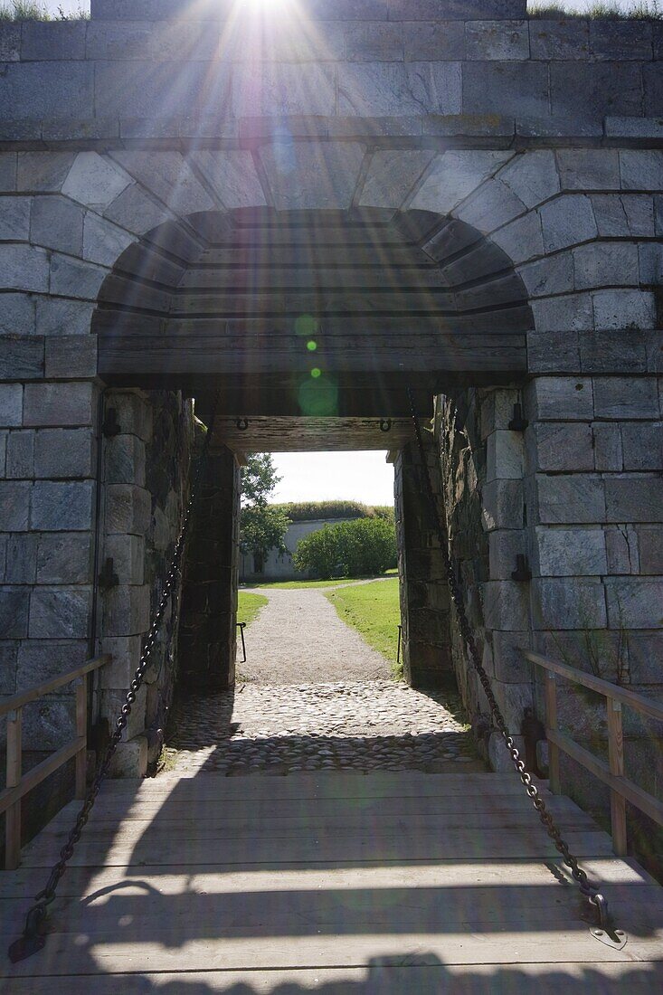 King's Gate, Suomenlinna Sea Fortress, UNESCO World Heritage Site, Finland, Scandinavia, Europe
