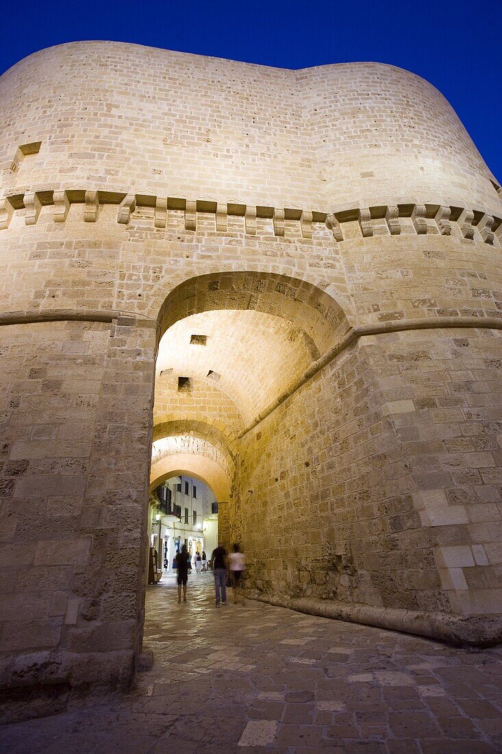 The castle, Otranto, Lecce province, Puglia, Italy, Europe