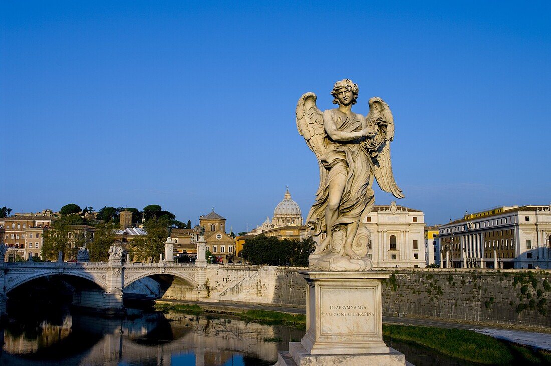 Vatican and River Tiber, Rome, Lazio, Italy, Europe