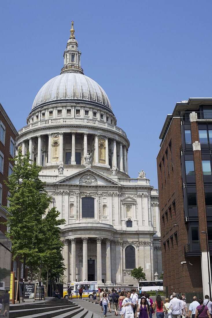 St. Pauls Cathedral, London, England, United Kingdom, Europe