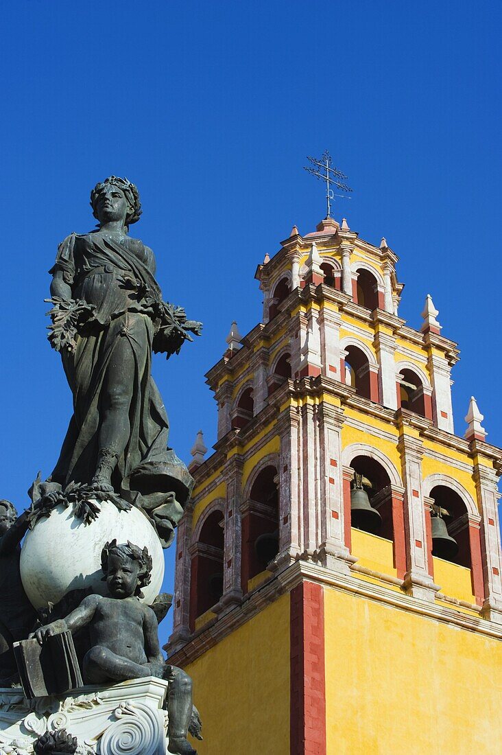 Basilica de Nuestra Senora de Guanajuato, Guanajuato, UNESCO World Heritage Site, Guanajuato state, Mexico, North America