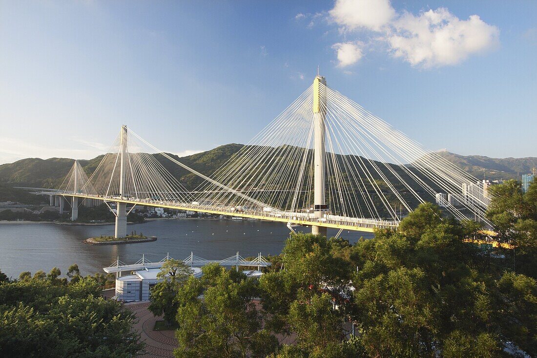 Kap Shui Mun Bridge, Tsing Yi, Hong Kong, China, Asia