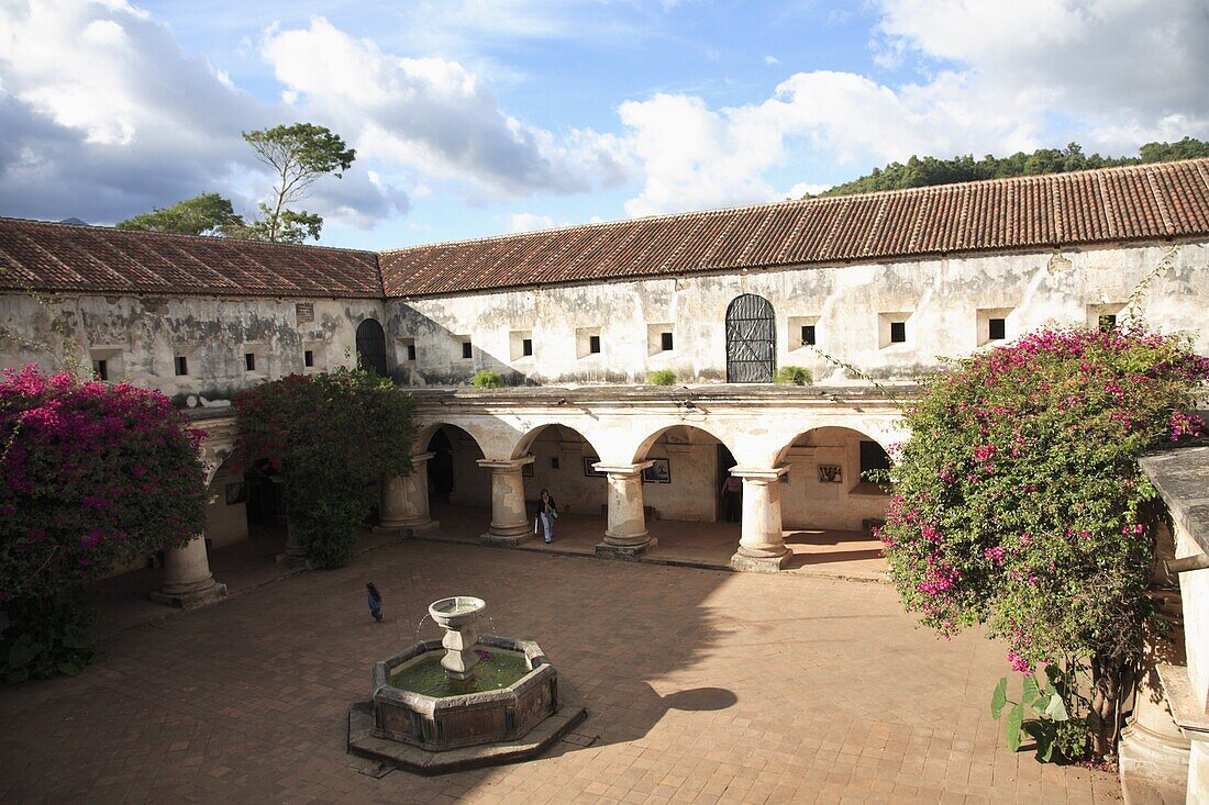 Las Capuchinas, Convent Ruins, Antigua, UNESCO World Heritage Site, Guatemala, Central America