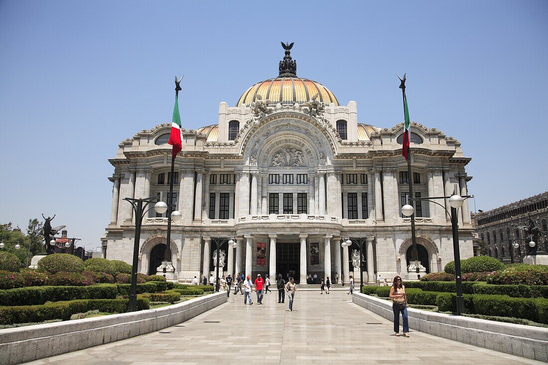 Palacio de Bellas Artes, Concert Hall, Mexico City, Mexico, North America