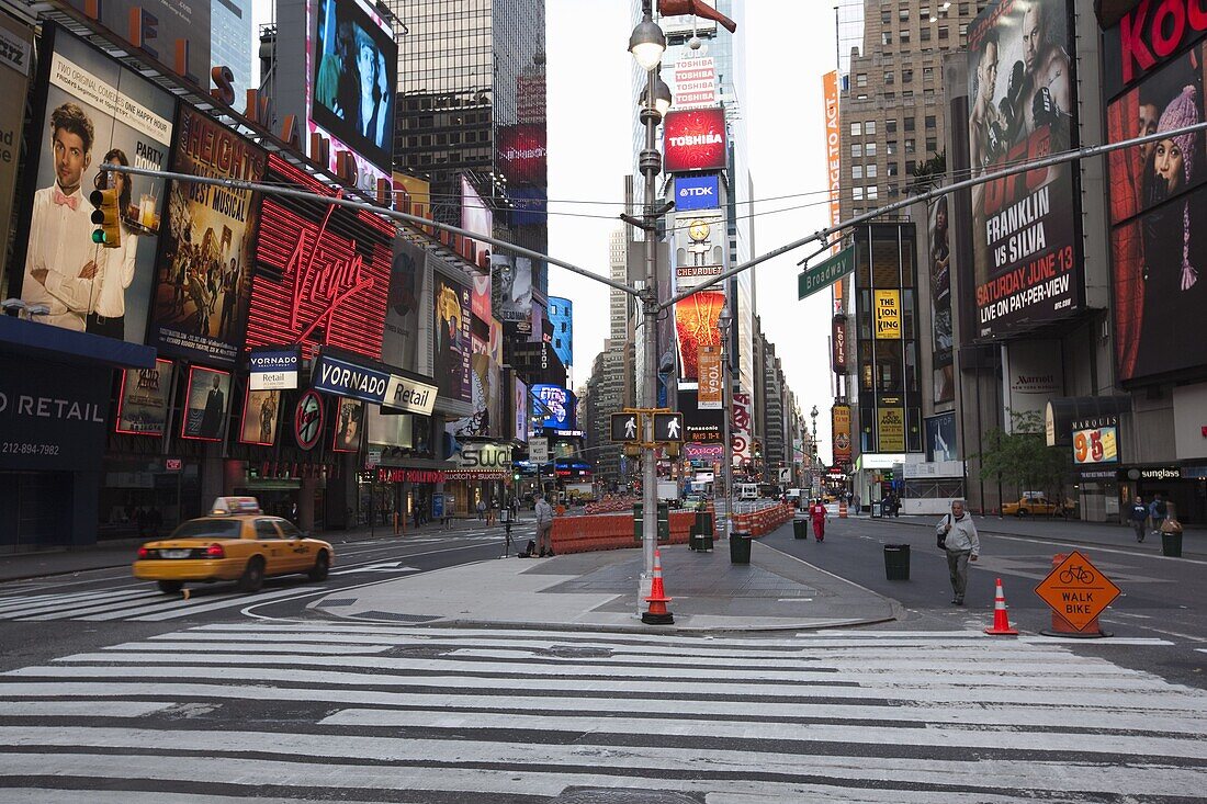 Times Square, Midtown, Manhattan, New York City, New York, United States of America, North America