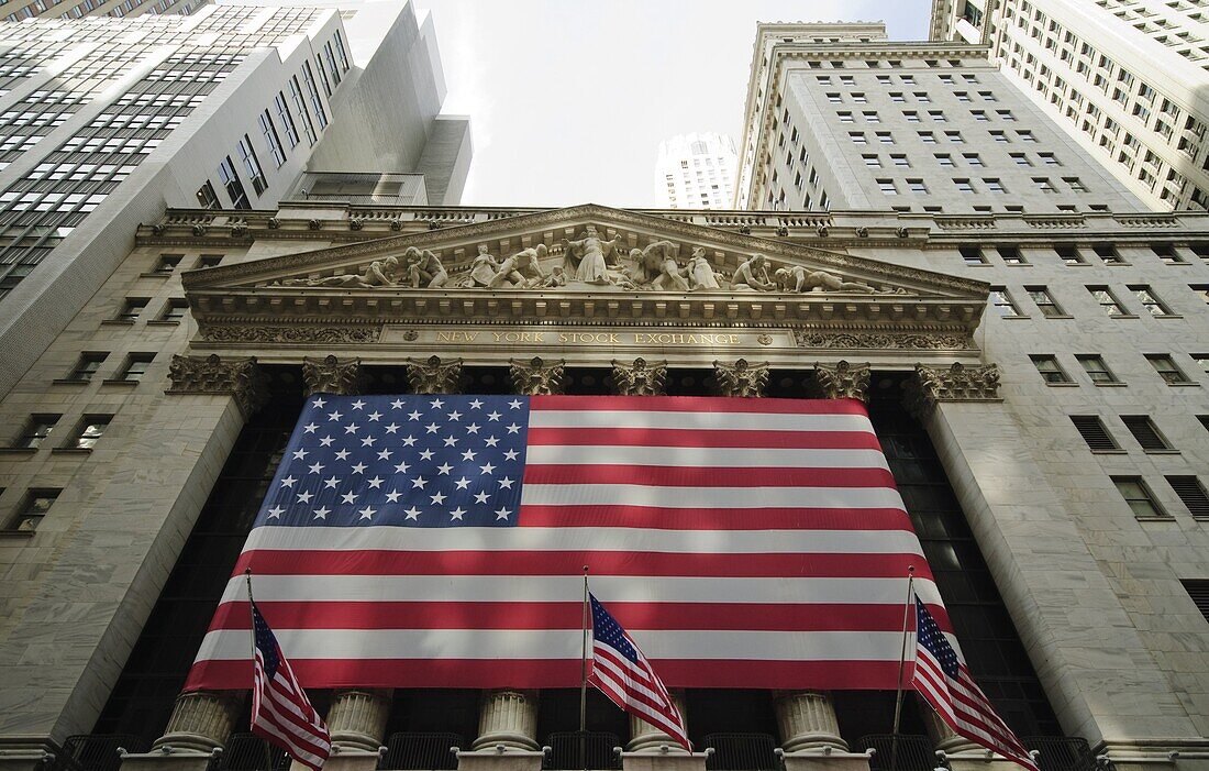 Stock Exchange, Financial district, Lower Manhattan, New York City, New York, United States of America, North America