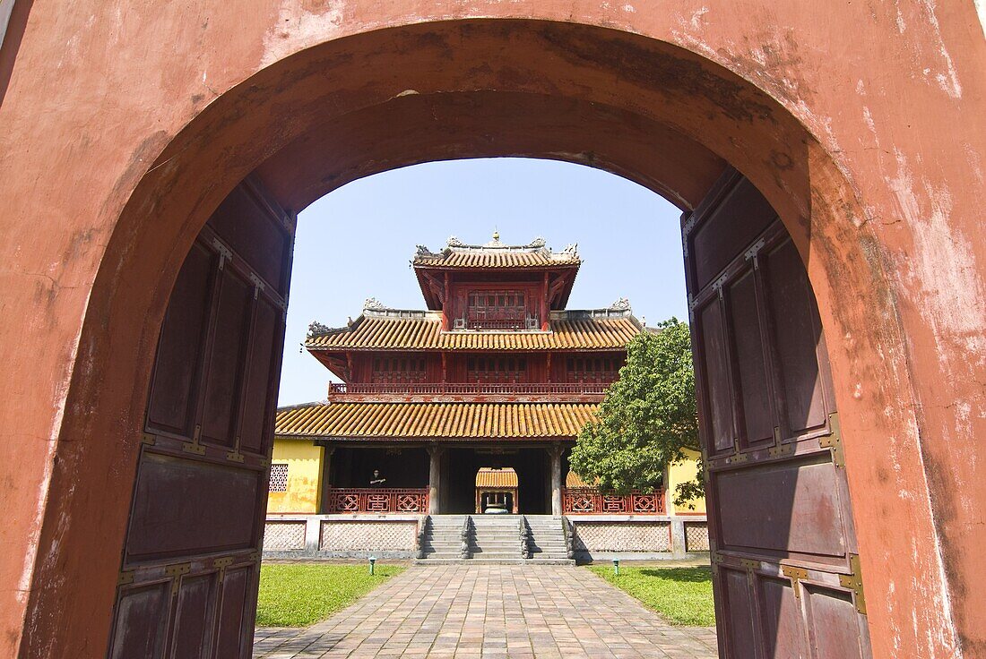 To Mieu Temple complex,  UNESCO World Heritage Site,  Hue,  Vietnam,  Indochina,  Southeast Asia,  Asia