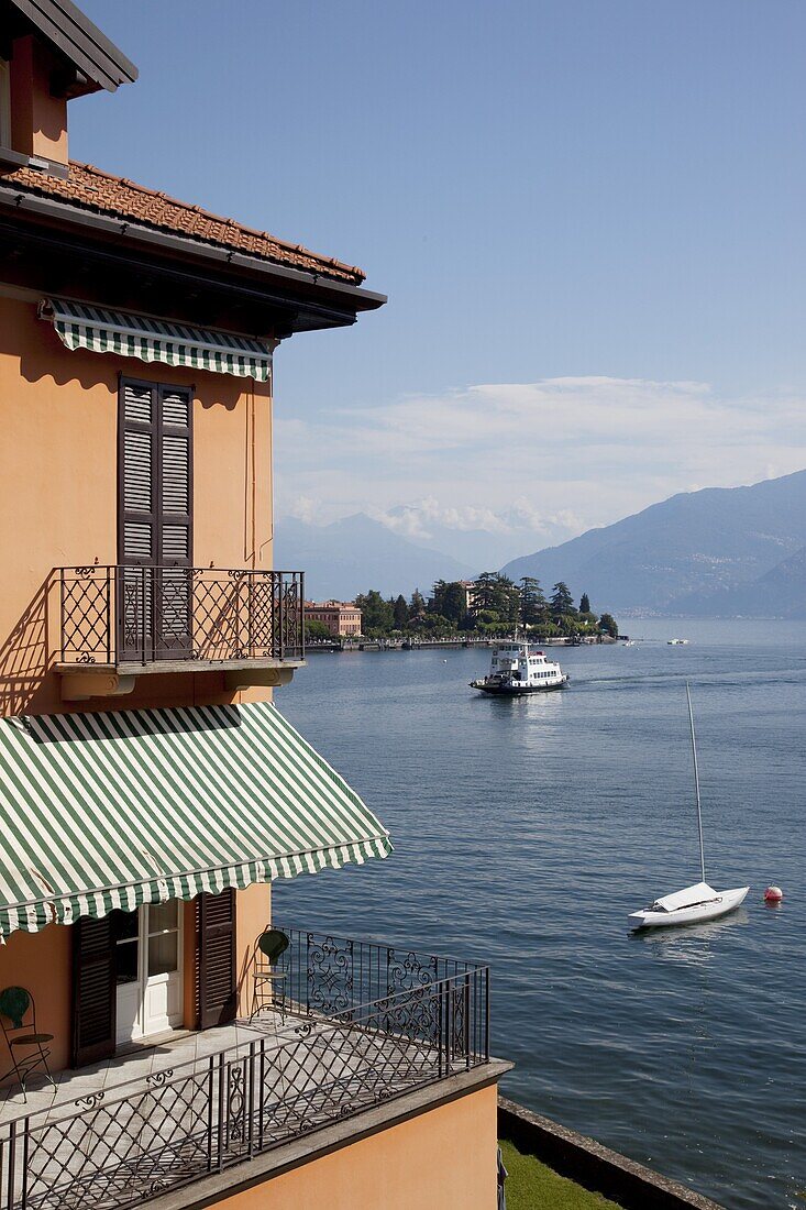 View of Lake Como, Menaggio, Lombardy, Italian Lakes, Italy, Europe
