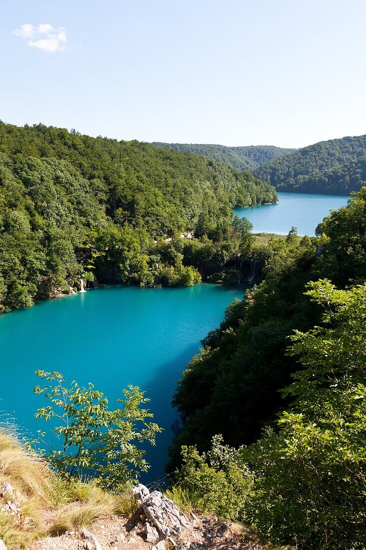 Plitvice Lakes National Park, UNESCO World Heritage Site, Croatia, Europe