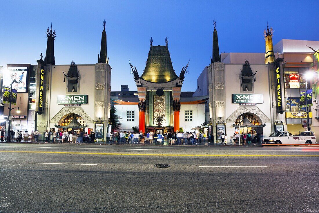 Grauman's Chinese Theatre, Hollywood Boulevard, Los Angeles, California, United States of America, North America