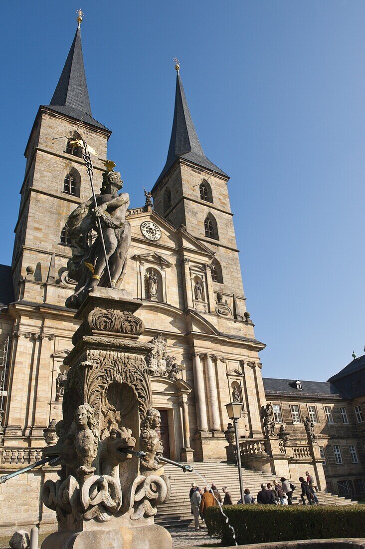 Church of St. Michael, Bamberg, UNESCO World Heritage Site, Bavaria, Germany, Europe