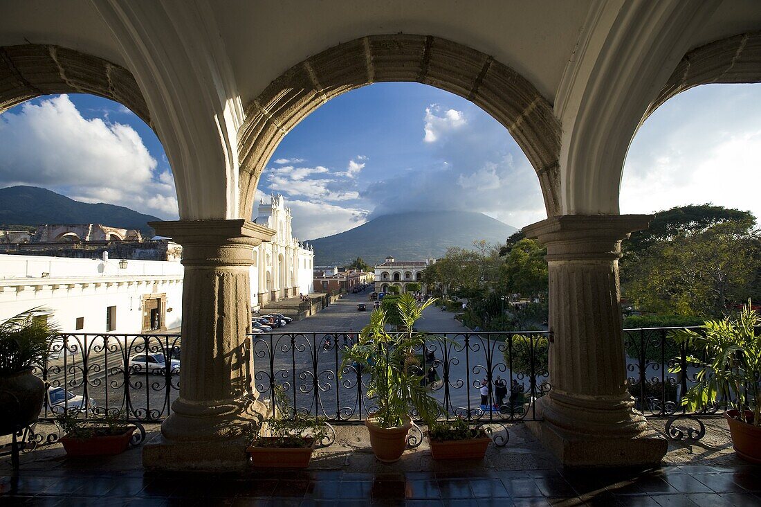 Parque Central, Antigua, Guatemala, Central America