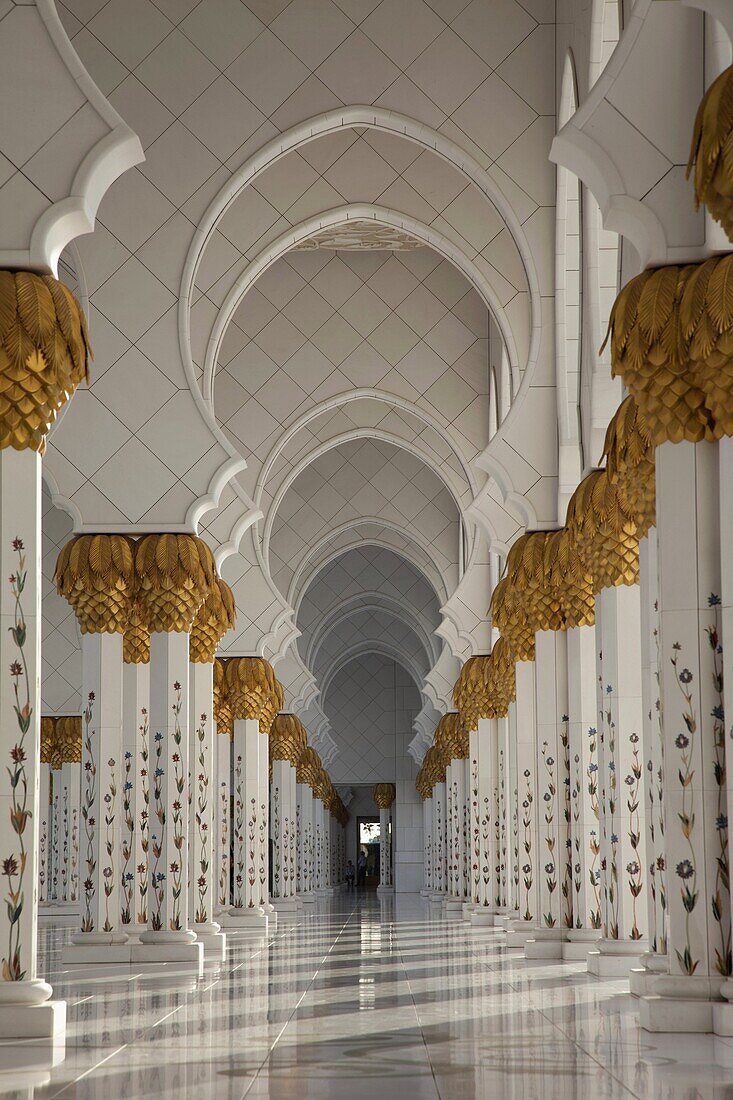 Sheikh Zayed Mosque, Abu Dhabi, United Arab Emirates, Middle East