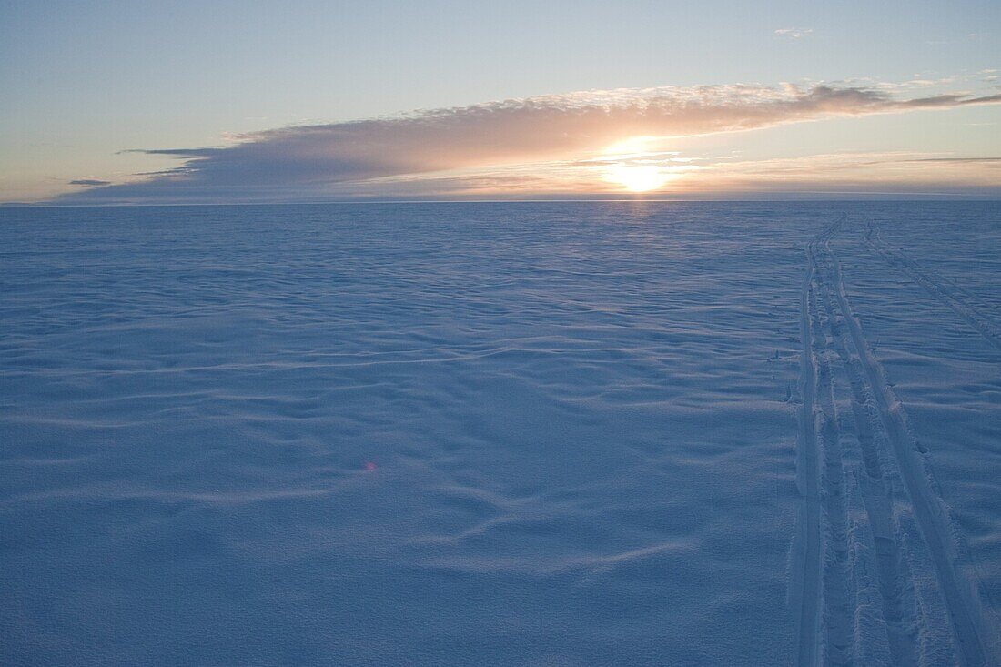 Inland icecap on Expedition, Greenland, Polar Regions