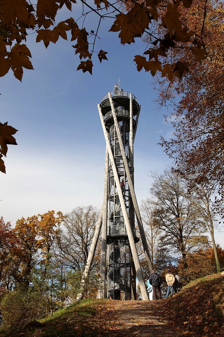 Schlossberg Tower at Schlossberg, Freiburg, Baden-Wurttemberg, Germany, Europe