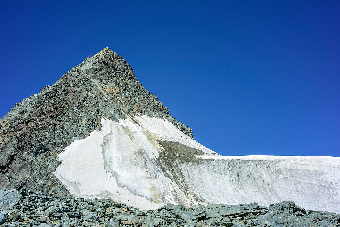 Grossglockner from Adlersruhe, Grossglockner, High Tauern, East Tyrol, Austria