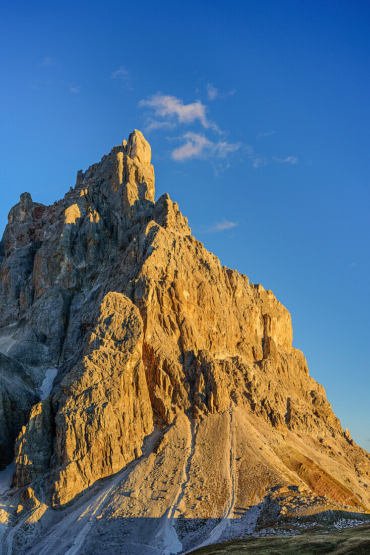 Cimon della Pala, Pala range, Dolomites, UNESCO World Heritage Dolomites, Trentino, Italy
