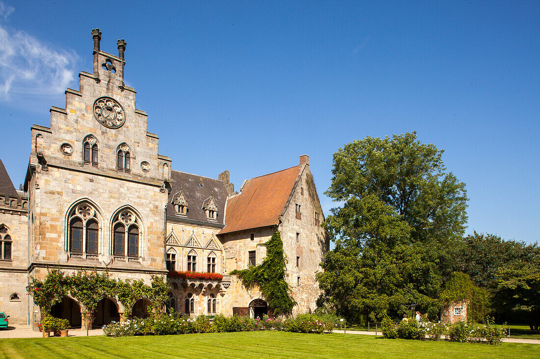 Bentheim Castle, medieval castle, Bad Bentheim, Lower Saxony, Germany