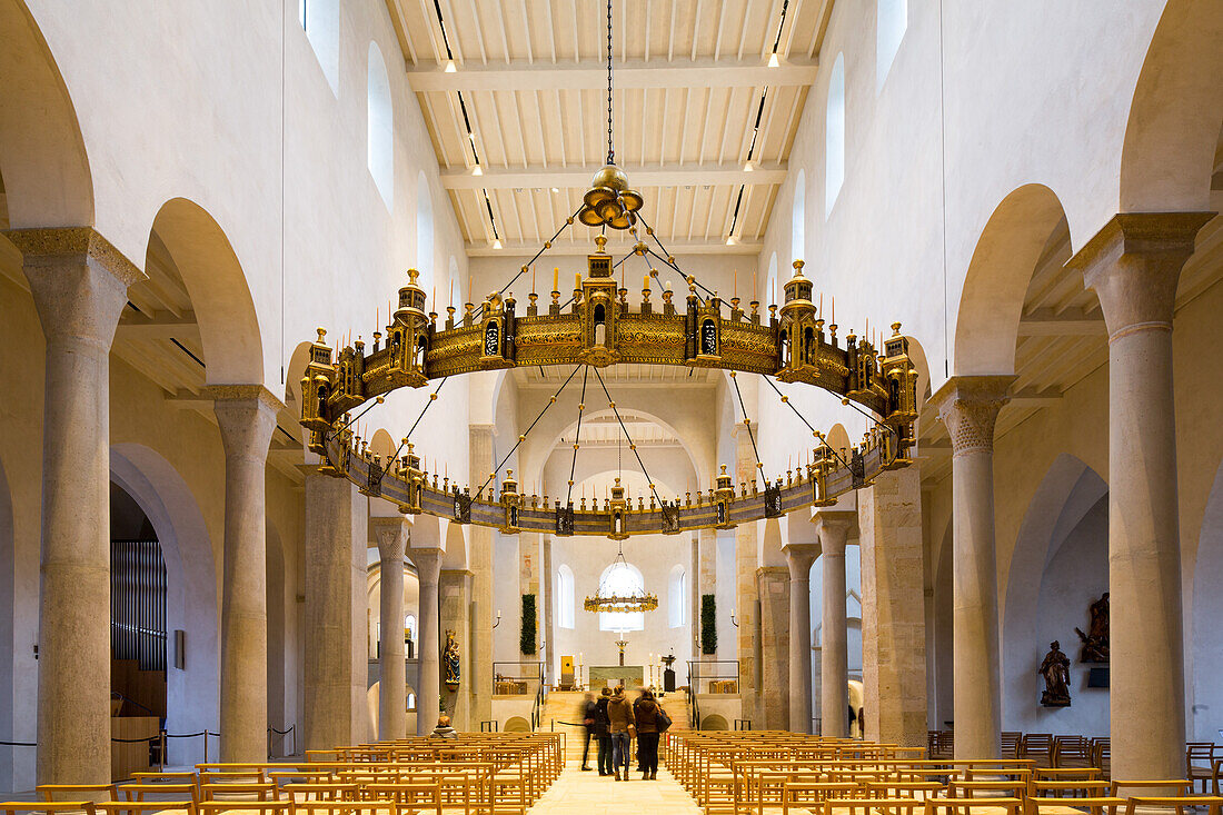 Hildesheimer Dom, Mariendom, nach Domsanierung Wiedereroeffnung in 2014, Unesco, Niedersachsen, Deutschland