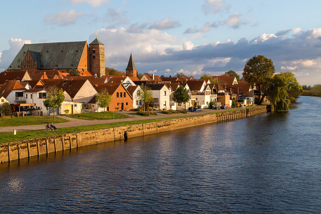 Verden, on the river Aller, Cathedral, Lower Saxony, Northern, Germany