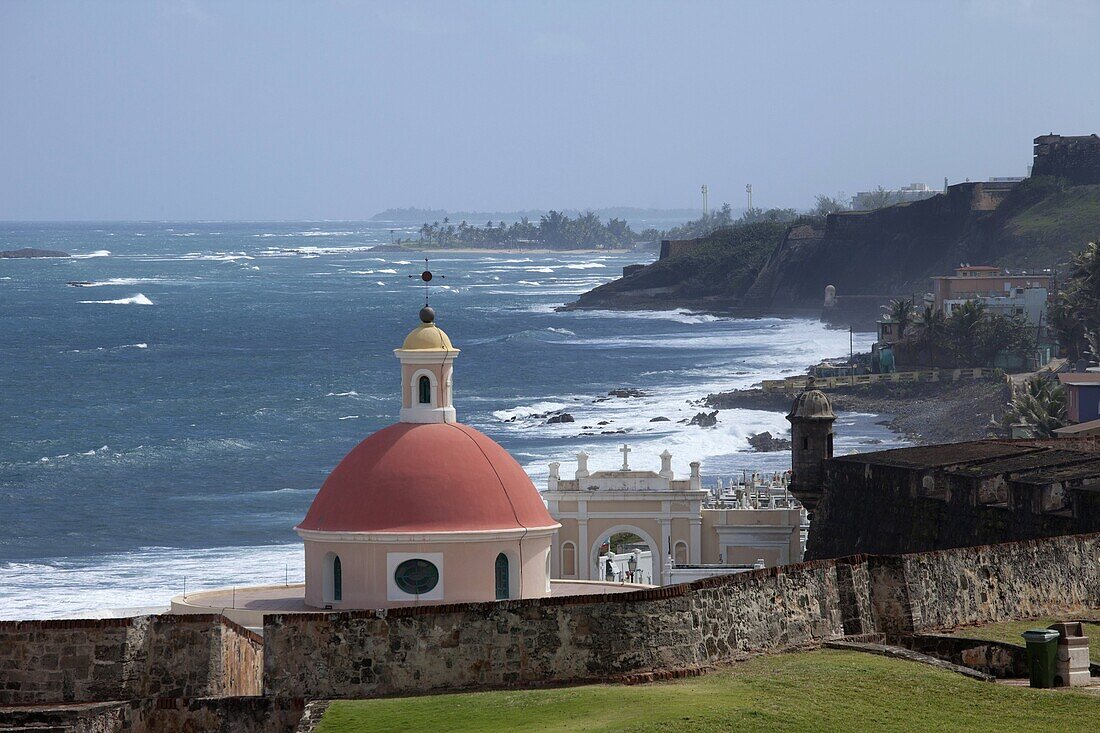 The colonial town, San Juan, Puerto Rico, West Indies, Caribbean, United States of America, Central America