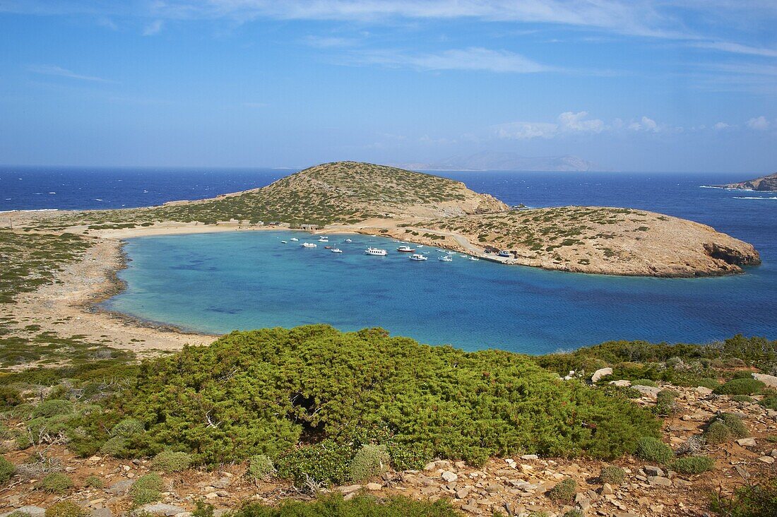 Kalotaritissa beach, Amorgos, Cyclades, Aegean, Greek Islands, Greece, Europe