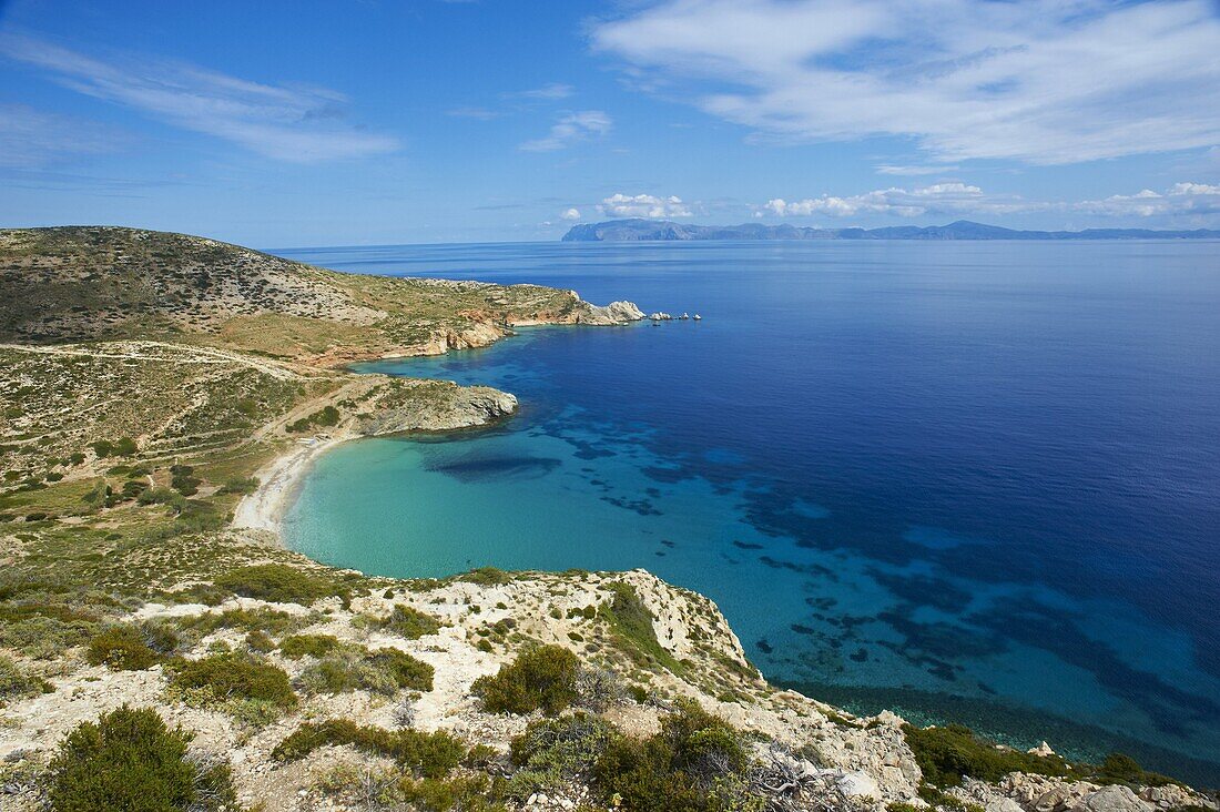 Livadi Beach, Donoussa, Cyclades, Aegean, Greek Islands, Greece, Europe